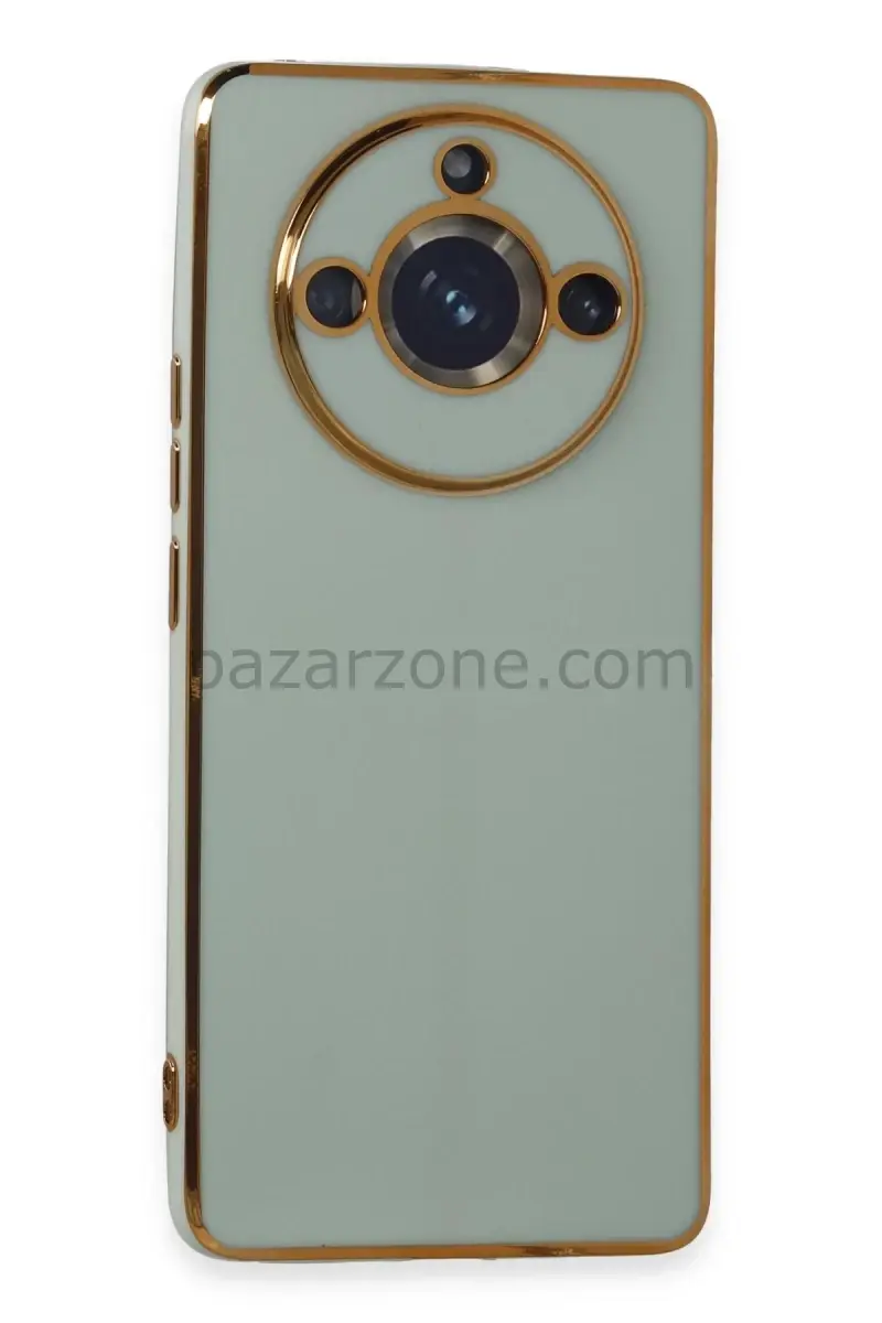 Newface Realme 11 Pro Kılıf Volet Silikon - Açık Yeşil