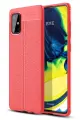 Newface Samsung Galaxy A71 Kılıf Auto Focus Kapak - Kırmızı