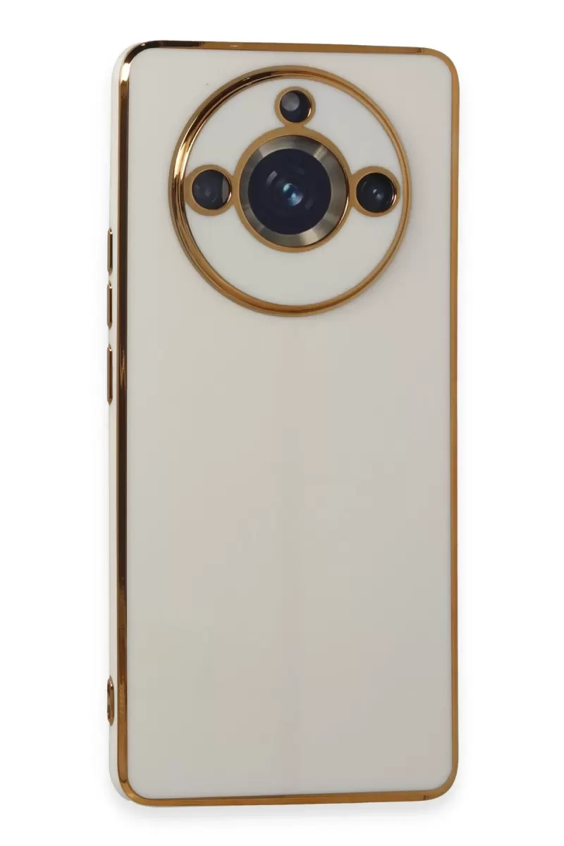 Newface Realme 11 Pro Kılıf Volet Silikon - Beyaz