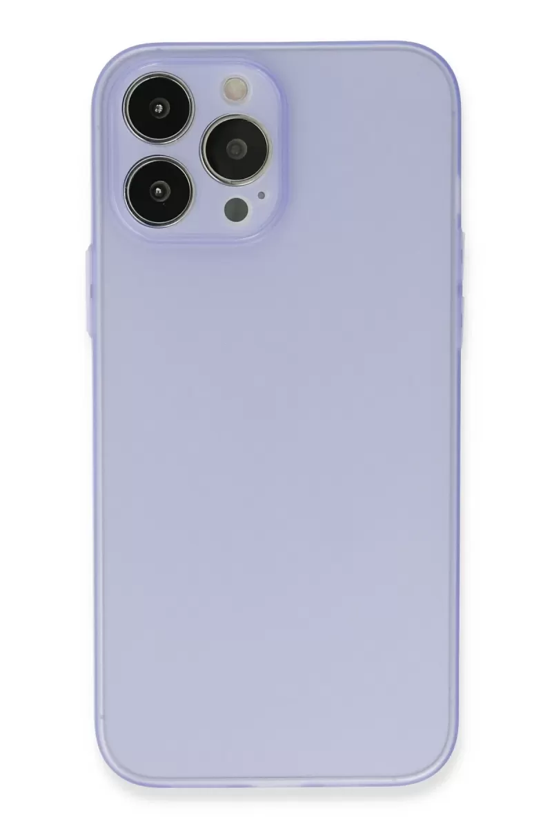 Newface Apple iPhone 13 Pro Max Kılıf Puma Silikon - Mor