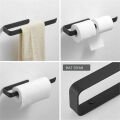 Metal Mat Siyah Havluluk