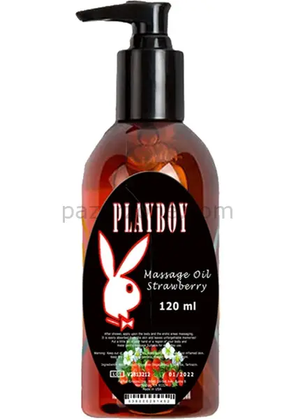 PLAYBOY MASSAGE OIL ÇİLEKLİ MASAJ YAĞI 120ML