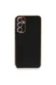 Newface Samsung Galaxy A34 5G Kılıf Volet Silikon - Siyah