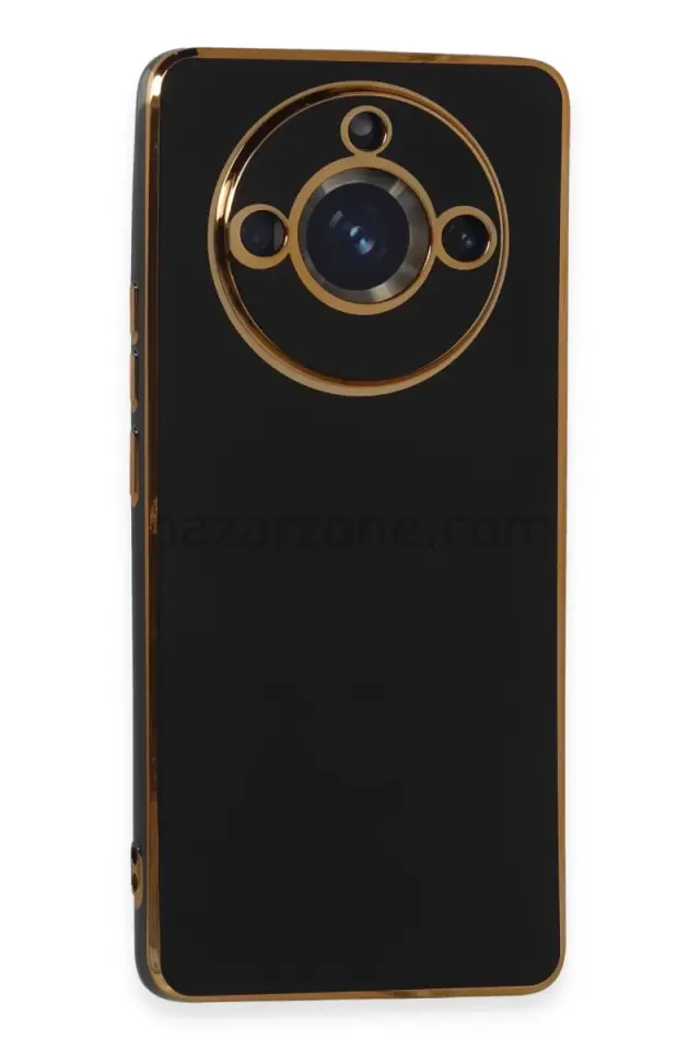 Newface Realme 11 Pro Kılıf Volet Silikon - Siyah