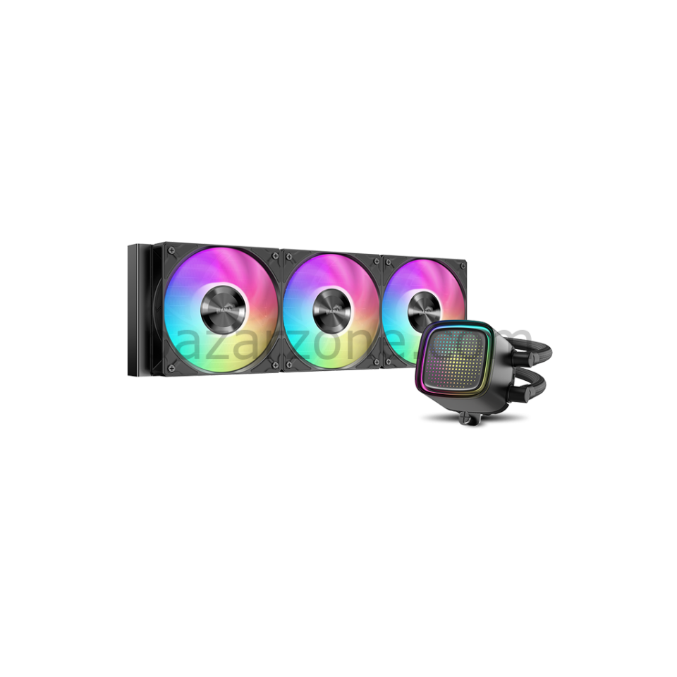 SAMA L50-360BK, Black, 360mm, 3x120mm ARGB Fan, CPU Sıvı Soğutma