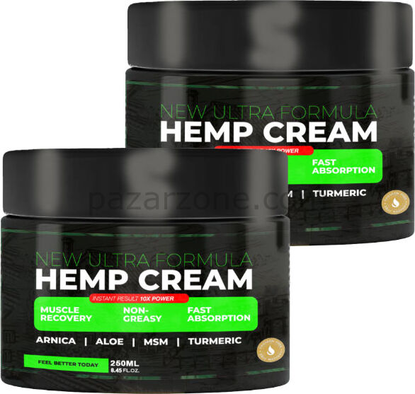 Louise Beauty Hemp Cream 2 Adet ve Cildinizin Nemlenmesine 250 ml Krem