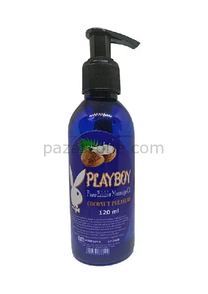PLAYBOY PURE EDIBLE MASSAGE OIL HİNDİSTANCEVİZİLİ MASAJ YAĞI 120ML