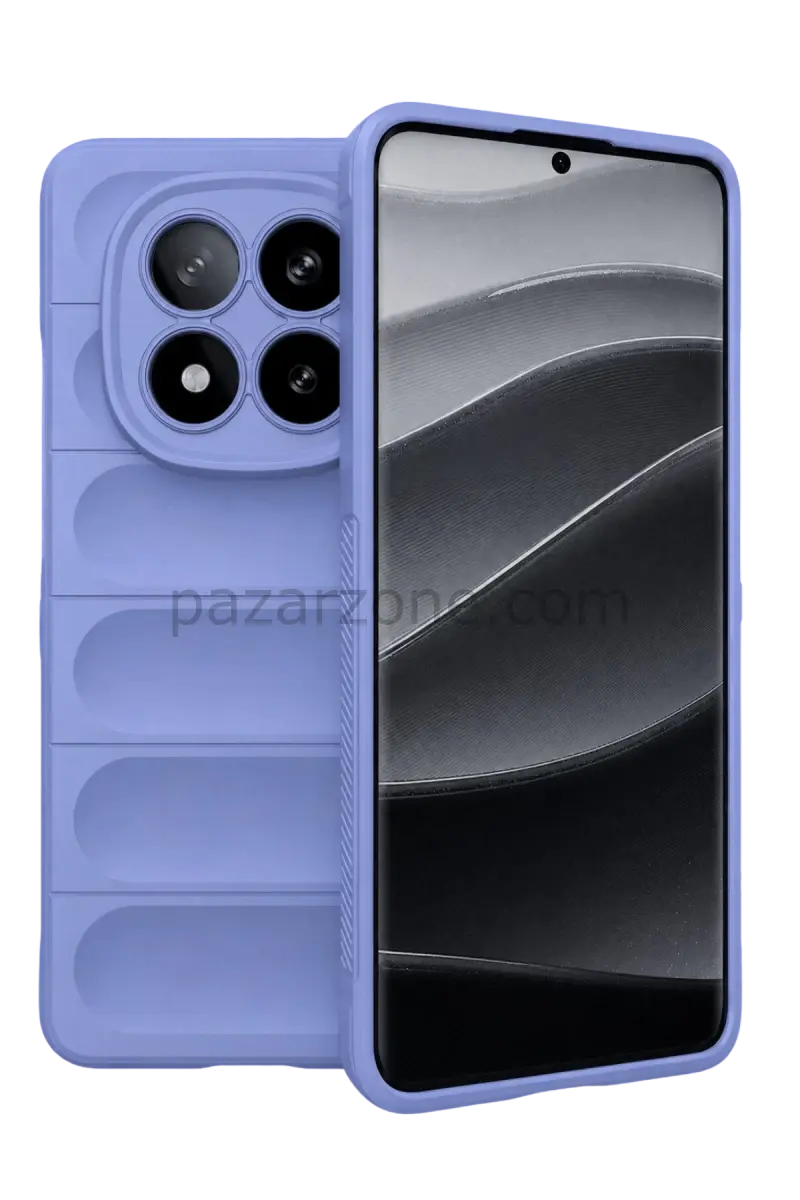 Newface Xiaomi Redmi Note 15 4G Optimum Silikon - Lila