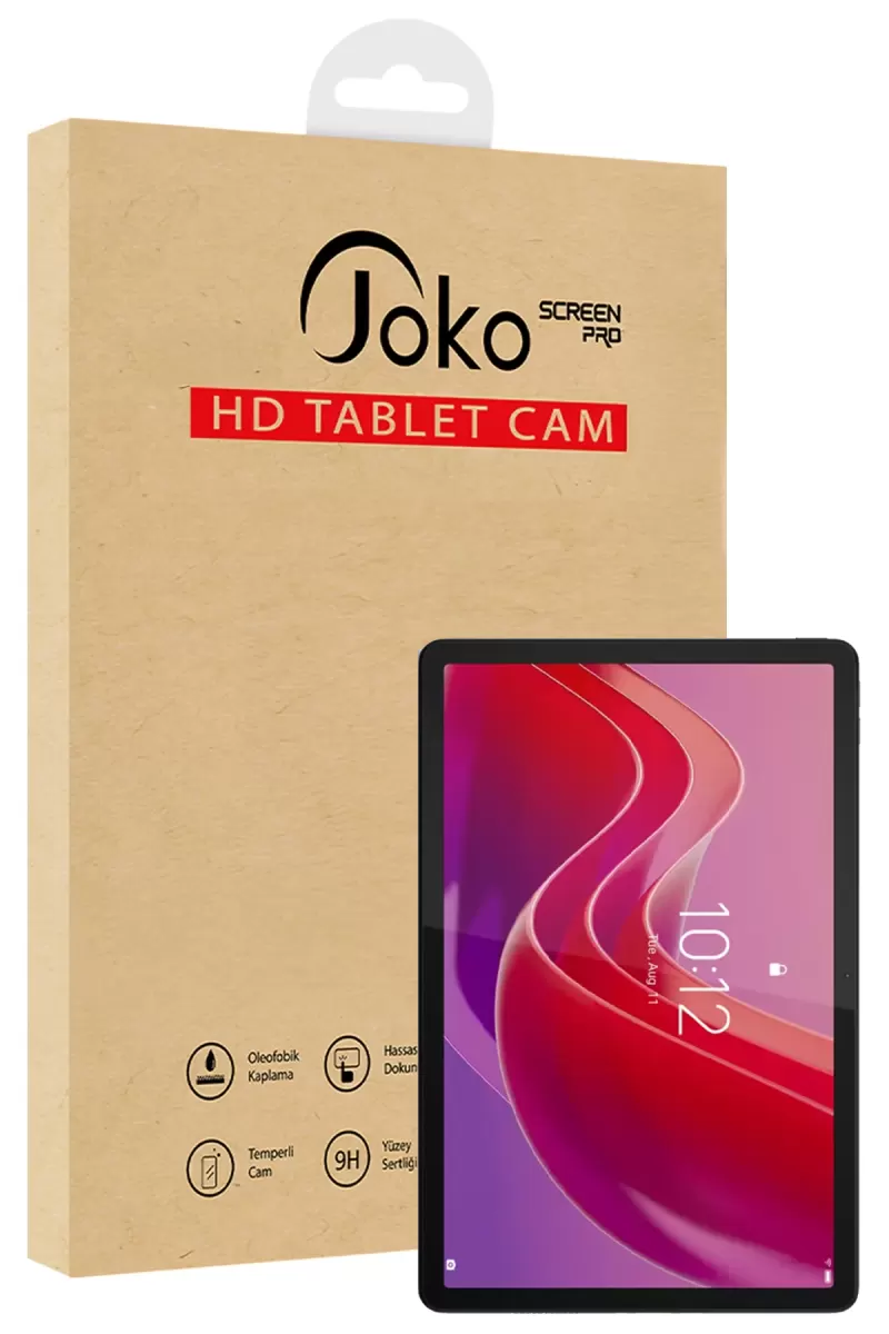 Joko Lenovo Tab M11 TB330FU HD Tablet Cam Ekran Koruyucu - Şeffaf
