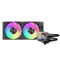 SAMA L70-240BK, Black, 240mm, 2x120mm ARGB Fan, CPU Sıvı Soğutma