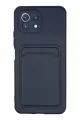 Newface Xiaomi Mi 11 Kılıf Kelvin Kartvizitli Silikon - Lacivert
