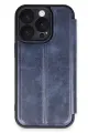 Newface Apple iPhone 16 Pro Kılıf Flip Cover - Lacivert