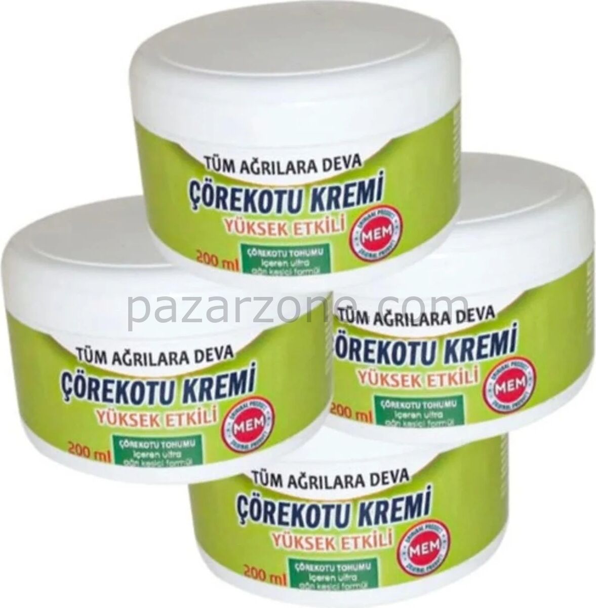 ÇÖREK OTU KREMİ GREEN BOX 4 ADET X 200 ML HZNZF146