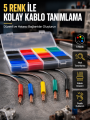 560 Parça Isı Makaron Seti Elektrik, Otomotiv ve Elektronik İçin Profesyonel İzolasyon Kiti