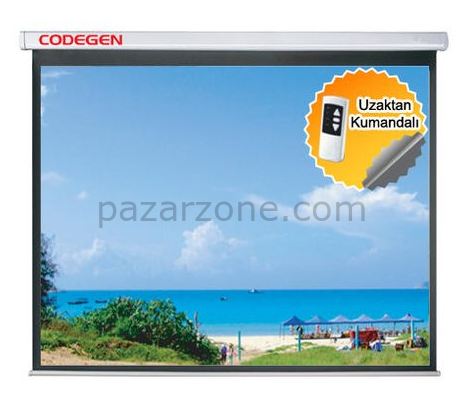 CODEGEN EX-24 240X200 MOTORLU UZAKTAN KUMANDALI PERDE