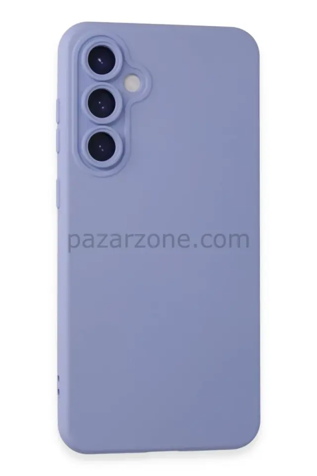 Newface Samsung Galaxy S23 FE Kılıf Nano içi Kadife Silikon - Lila