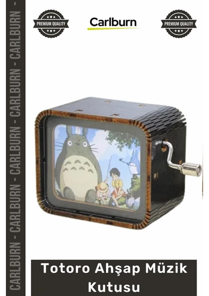 Totoro Ahşap Müzik Kutusu
