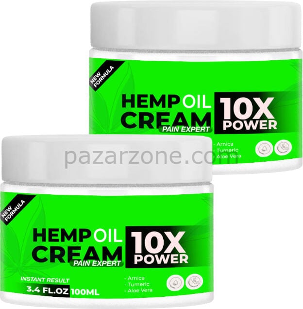 Louise Beauty Hemp Oil Cream 10 Kata Kadar Hızlıca Teskin Edilmesine Krem 100ml