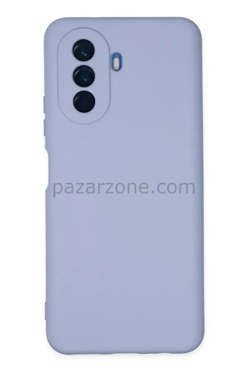 Newface Huawei Nova Y70 Kılıf Nano içi Kadife Silikon - Lila
