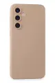 Newface Samsung Galaxy S23 FE Kılıf Nano içi Kadife Silikon - Pudra