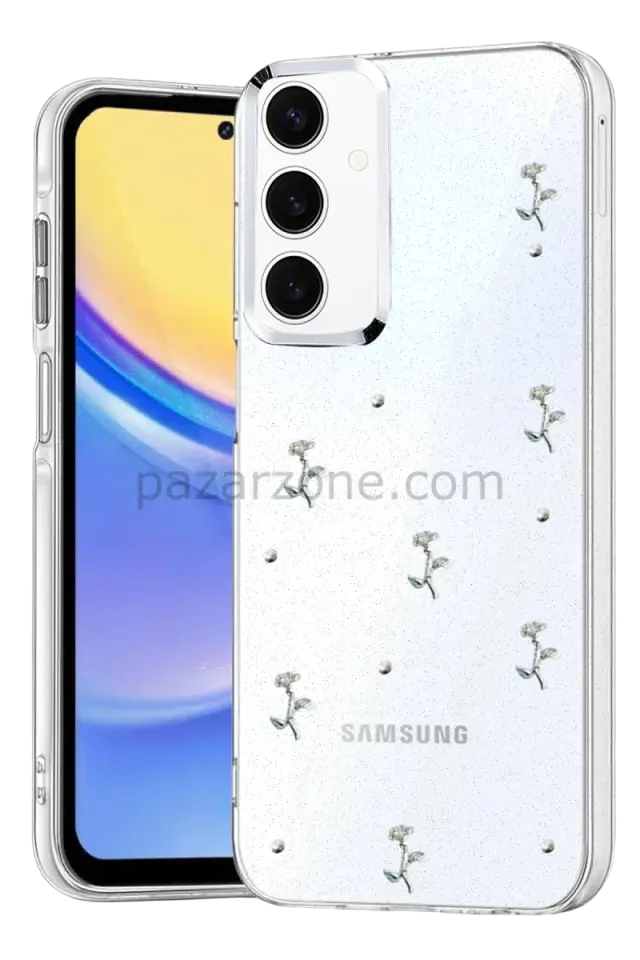 Newface Samsung Galaxy A35 5G Fiyonk Desenli Kapak - Desen 2