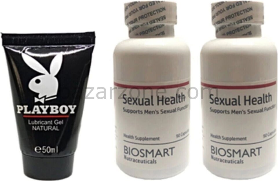 Lubricant 50ML Kayganlaştırıcı +Sexual Health 90LI Erkeklere Özel Maksimum Istek ve Güç 2 Ad