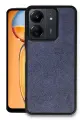 Newface Xiaomi Redmi 13C Kılıf Aras Deri Kapak - Lacivert
