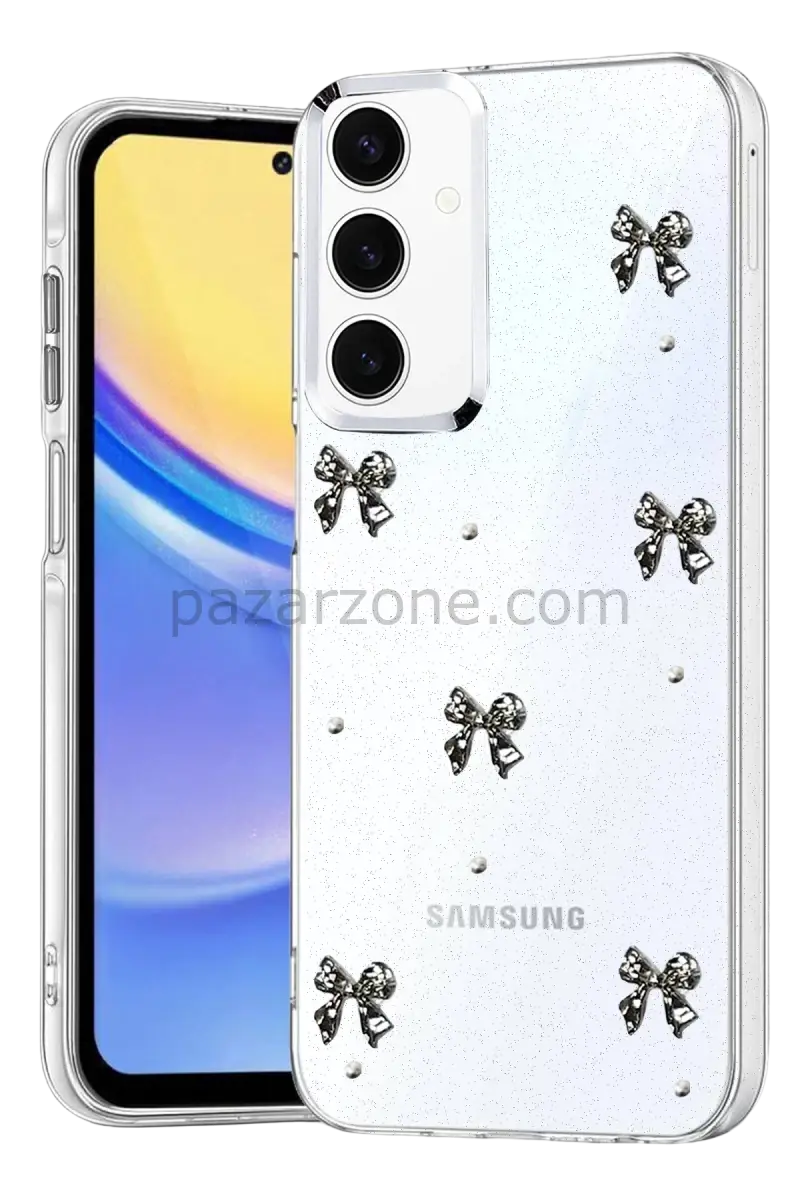 Newface Samsung Galaxy A35 5G Fiyonk Desenli Kapak - Desen 5