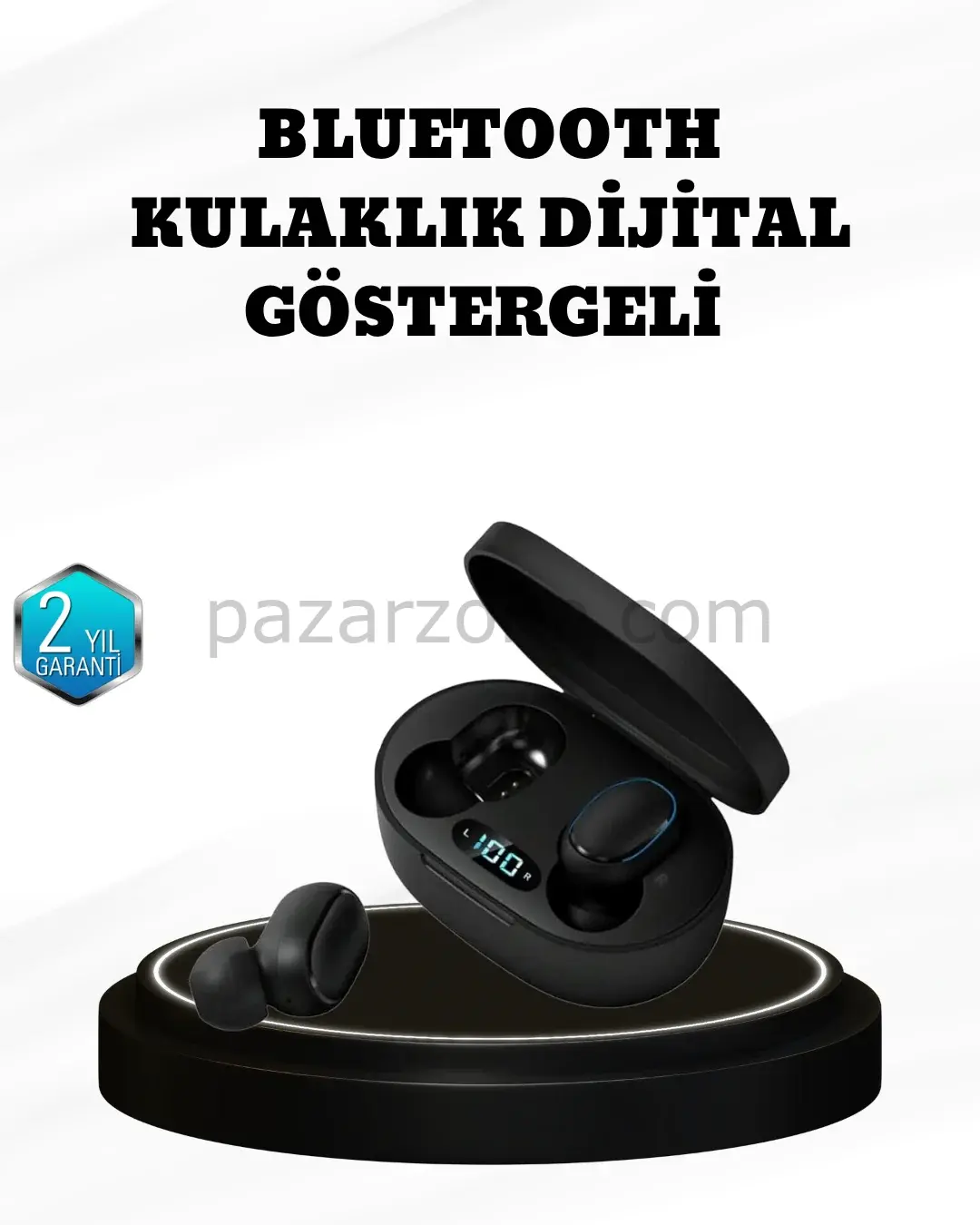 Kablosuz Bluetooth Kulaklık – Gürültü Önleyici, Suya Dayanıklı, Mikrofonlu, Uzun Pil Ömürlü