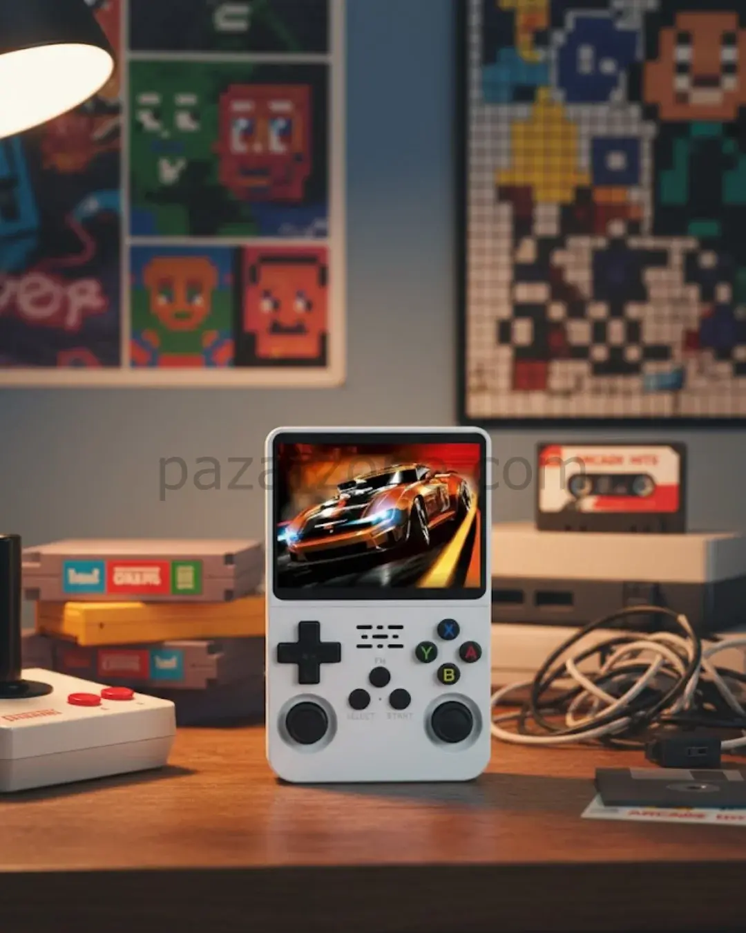 Klasik Oyun Konsolu 64 Bit İşlemci ve Çift Kart Girişi Özellikli