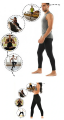 Termal Sauna Erkek Unisex Atlet ( S ) Neotex Terletme Atleti