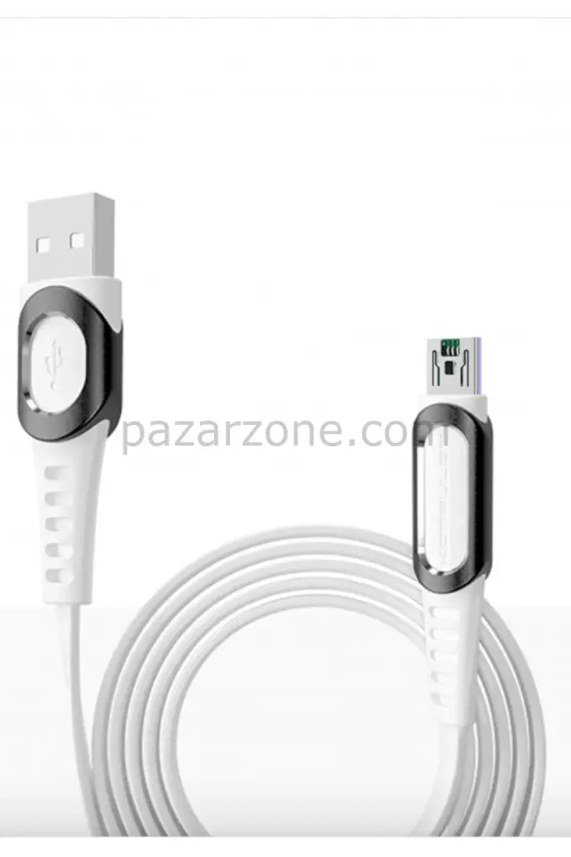 Konfulon DC24 Micro USB Kablo 1.2M 4A - Beyaz
