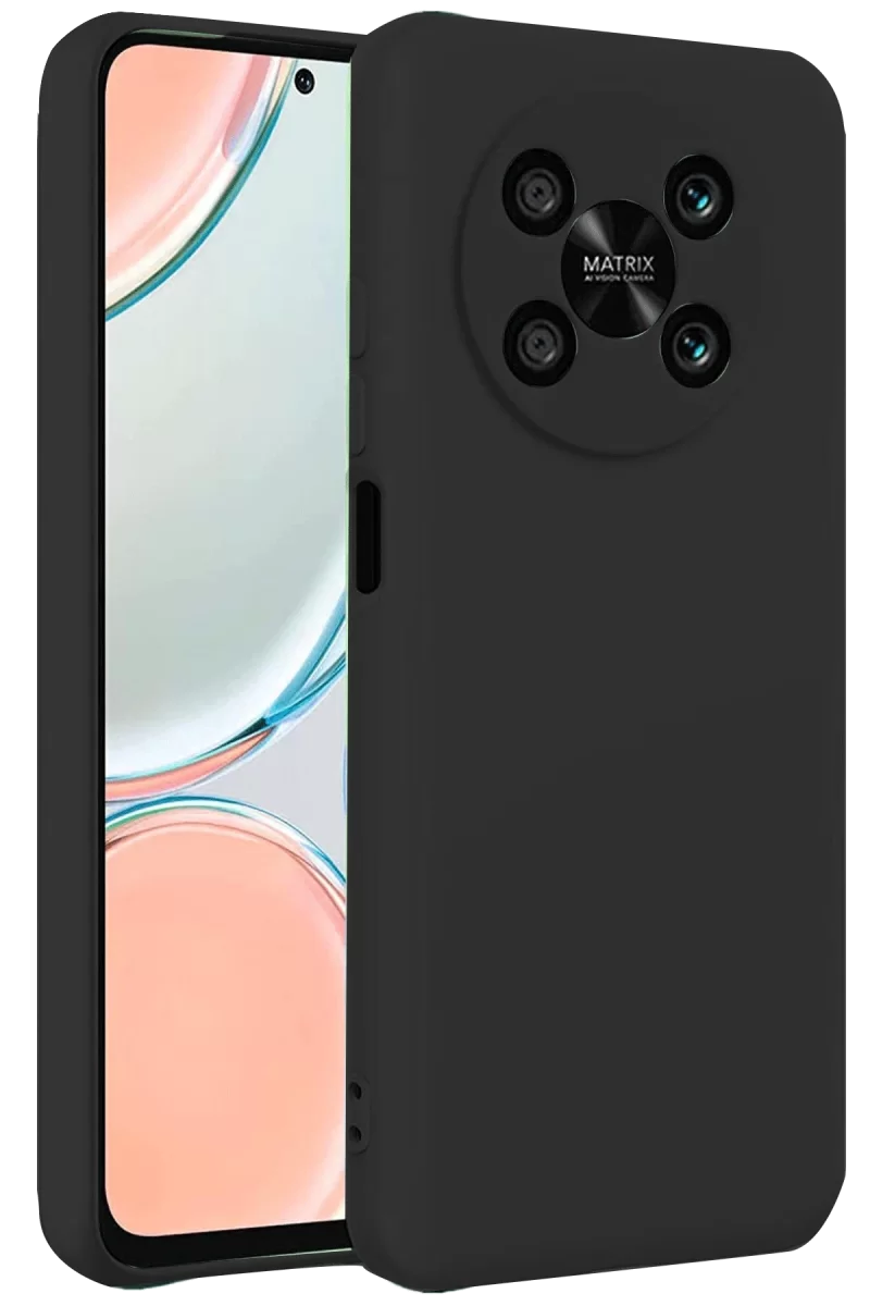 Newface Huawei Nova Y90 Kılıf First Silikon - Siyah