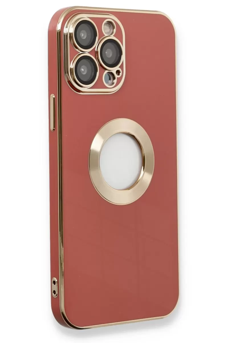 Newface Apple iPhone 13 Pro Max Kılıf Store Silikon - Kırmızı