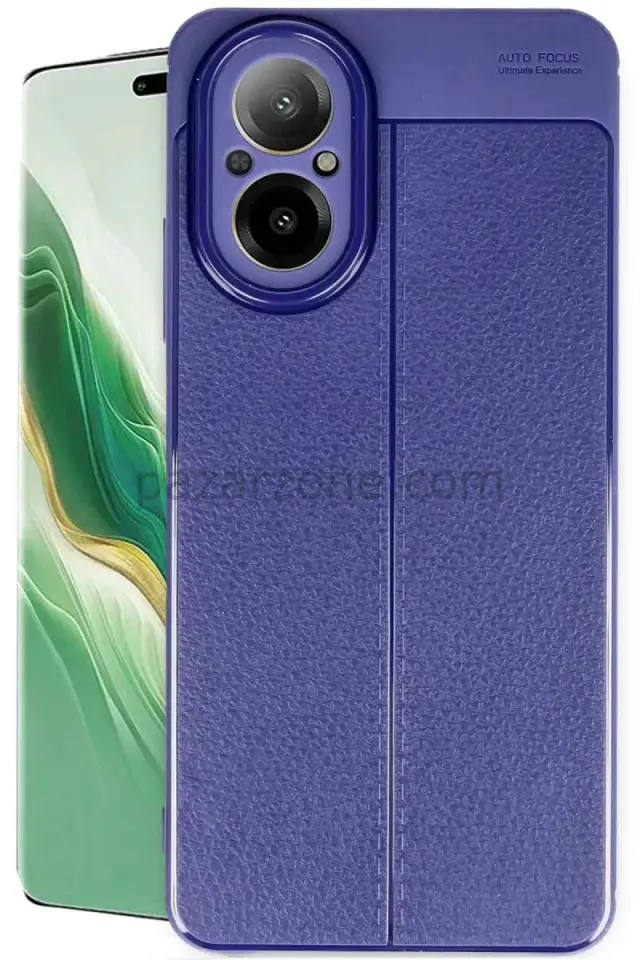 Newface Realme 12 Lite Kılıf Auto Focus Kapak - Lacivert