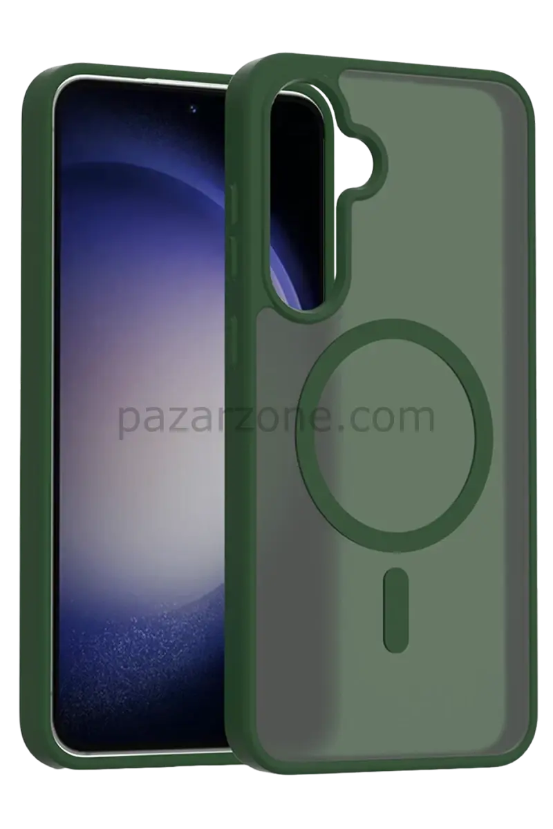 Joko Samsung Galaxy A26 Jota Magsafe Kapak - Koyu Yeşil