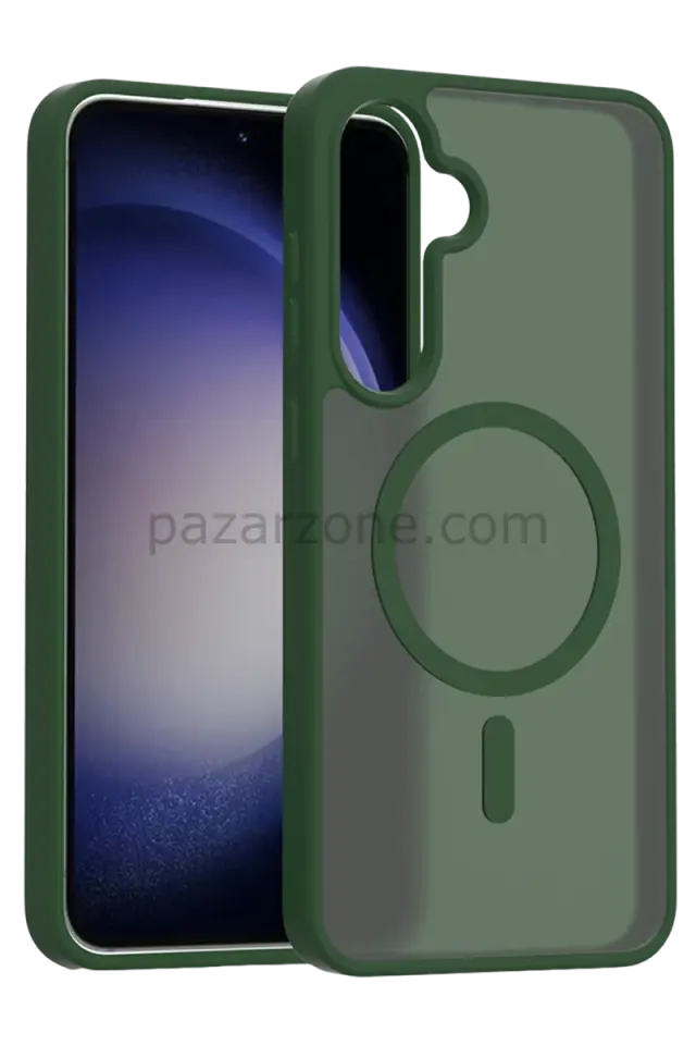 Joko Samsung Galaxy A26 Jota Magsafe Kapak - Koyu Yeşil