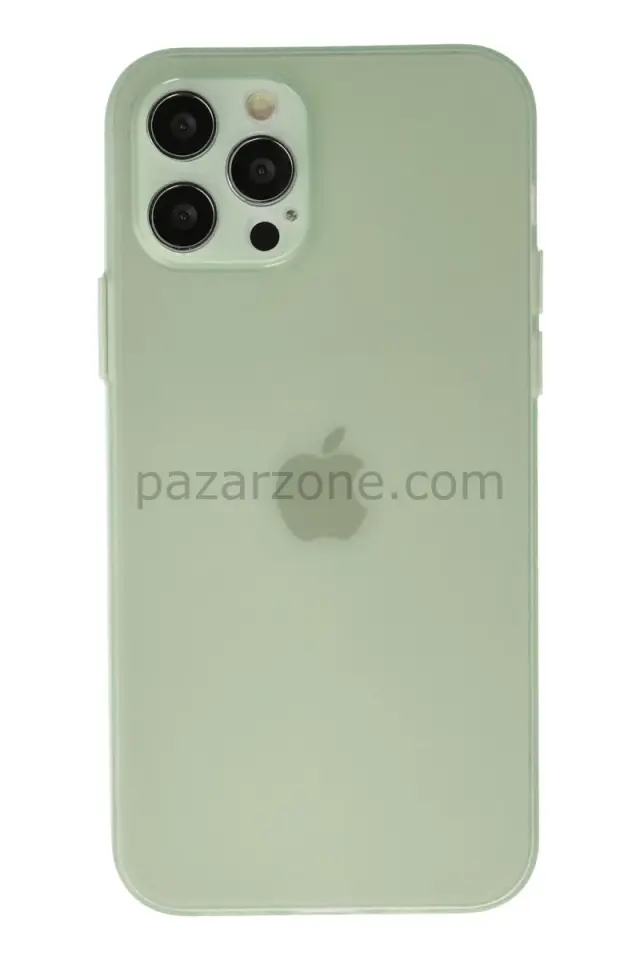 Newface Apple iPhone 12 Pro Kılıf Puma Silikon - Açık Yeşil