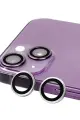 Newface Apple iPhone 14 Raze Metal Kamera Lens - Gümüş
