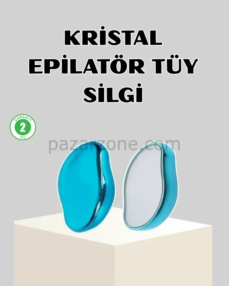 Kristal Epilatör – Tüy ve Ölü Deri Temizliği İçin Yenilikçi Çözüm