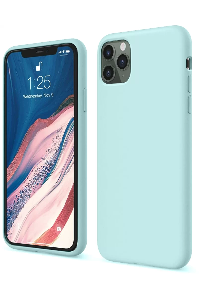 Newface Apple iPhone 11 Pro Kılıf First Silikon - Turkuaz