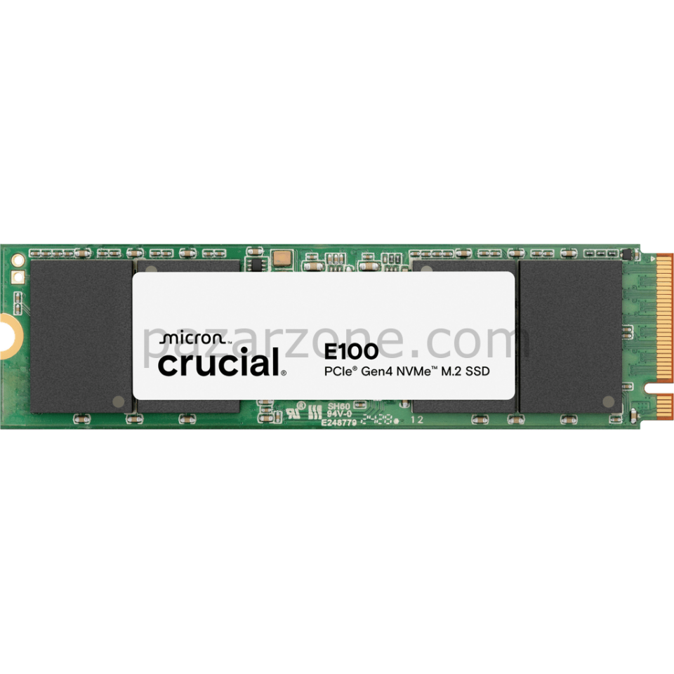 CRUCIAL CT480E100SSD8, E100, 480GB, 4700/2500, Gen4, NVME PCIe M.2 2280, SSD
