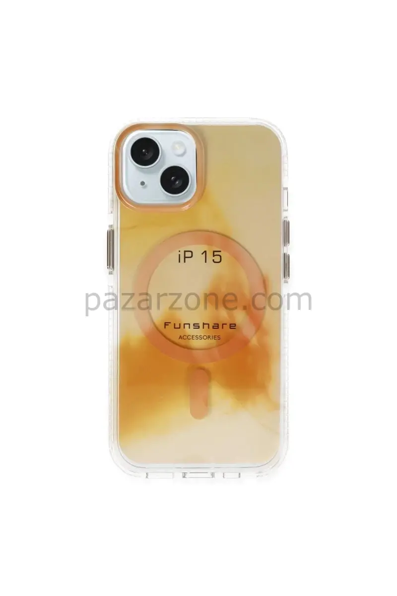 Joko Apple iPhone 15 Phantom Magsafe Kapak - Gold