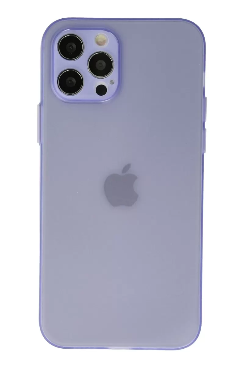 Newface Apple iPhone 12 Pro Kılıf Puma Silikon - Mor