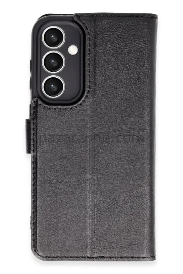 Newface Samsung Galaxy S23 FE Kılıf Trend S Plus Kapaklı Kılıf - Siyah