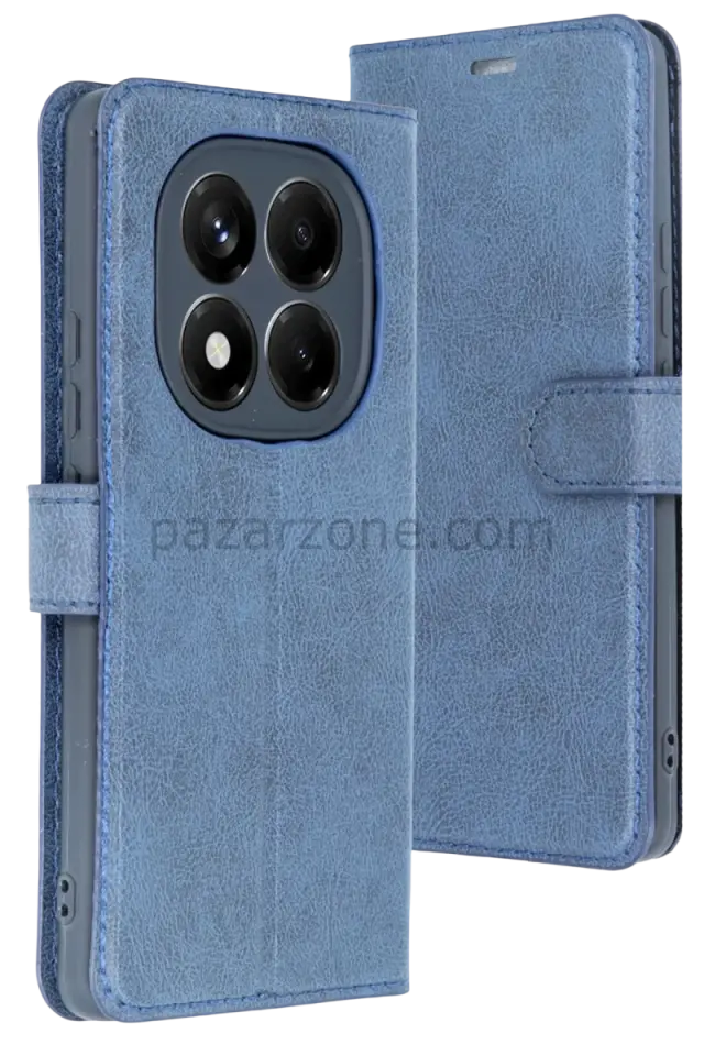 Newface Xiaomi Redmi Note 15 4G Trend S Plus Kapaklı Kılıf - Lacivert