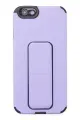 Newface Apple iPhone 6 Kılıf Mega Standlı Silikon - Lila