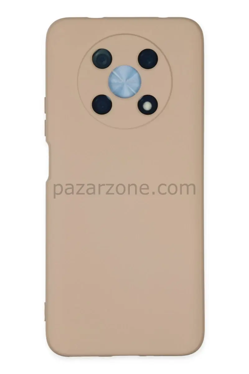 Newface Huawei Nova Y90 Kılıf Nano içi Kadife Silikon - Pudra