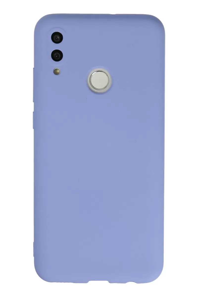Newface Huawei P Smart 2019 Kılıf Nano içi Kadife Silikon - Lila