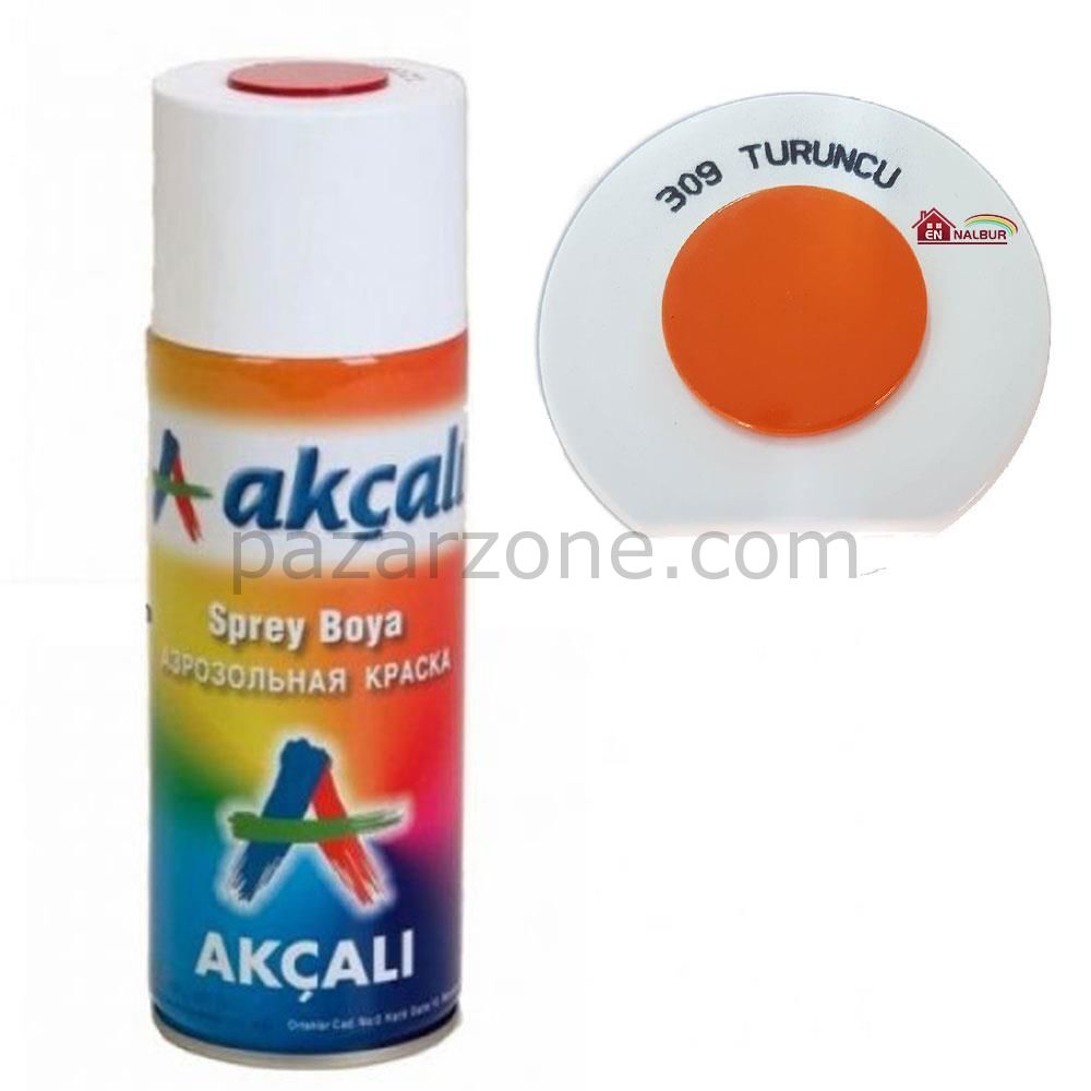 Akçalı Sprey Boya 400 ml 309 Turuncu